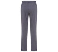 Pyjamahose S.OLIVER, Damen, Gr. 36/38, N-Gr, blau (dunkelblau, gestreift), Single Jersey, Obermaterial: 50% Baumwolle, 50% Viskose, gestreift, bequem lang, Hosen Pyjamahose, mit seitlichen Eingrifftas