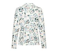 Pyjama-Oberteil mit Reverskragen 36/38 creme|mehrfarbig 6011484.4572.36_38