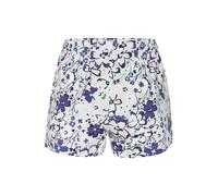 S.OLIVER Pyjamashorts Damen grau - rosa - geblühmt Gr.36/38