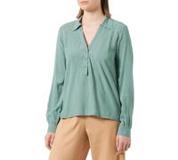 s.Oliver Q/S by Damen Bluse Langarm Blue Green 34