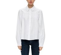 s.Oliver Q/S by Damen Hemdbluse Langarm White, 34