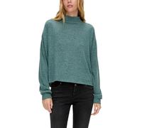 s.Oliver Q/S by Damen Langarmshirt mit Stehkragen Blue Green XL