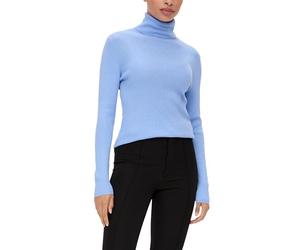 s.Oliver Q/S by Damen Rollkragen Pullover. Slim Fit Blue, XL
