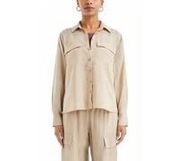 s.Oliver -qs Blouse Beige Größe: 34 | Longsleeves Outlet | Damen | Braun