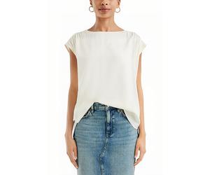 s.Oliver -qs Blouse Offwhite Größe: 34 | Blusen Outlet | Damen | Weiß