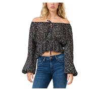 Chiffonbluse 42 schwarz|mehrfarbig 2178286.99A0.42