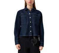 s.Oliver -qs Blouses Blue Denim Größe: 40 | Longsleeves Outlet | Damen | Blau