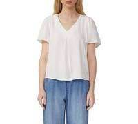 Feminine Kurzarmbluse aus Viskose 36 creme 2163525.0200.36
