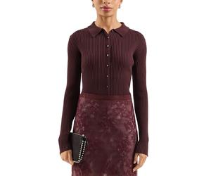 s.Oliver -qs Cardigan Burgundy Größe: M | Strickpullover Outlet | Damen | Braun