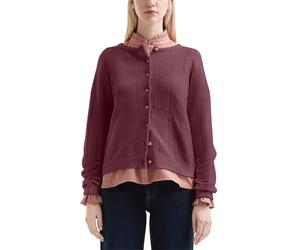 s.Oliver -qs Cardigan Burgundy Größe: XL | Pullover Outlet | Damen | Braun