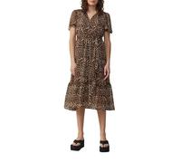 s.Oliver -qs Dresses Grey/black Größe: 38 | Midikleider Outlet | Damen | Grau