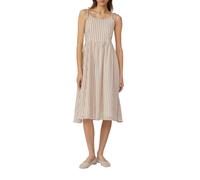 QS Spaghettiträger-Kleid aus Baumwolle mit Schleife am Rücken aubergine 38