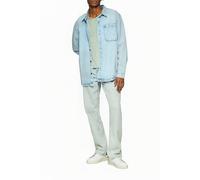 QS Relaxed Fit: Denim-Hemd aus Baumwolle