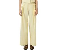 Bundfaltenhose mit Gürtel 42/32 gelb 2179914.1101.42_32