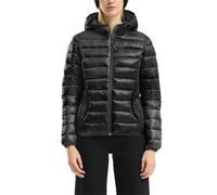 s.Oliver Steppjacke 2171393.9999.L leicht wattiert mit Kapuze L Schwarz