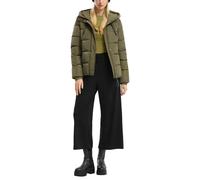 s.Oliver Steppjacke QS – wattiert, mit Kapuze, hüftbedeckend – Olive – Damen Gr. M