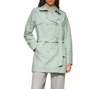 Kurzer Trenchcoat aus Baumwolle mit Gürtel XS grün 2159450.7217.XS