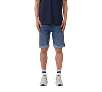 QS Herren 2165154 Jeans Bermuda, dunkelblau, 28