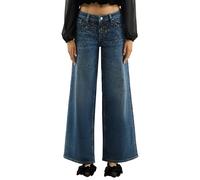 s.Oliver -qs Jeans Blue Denim Größe: W44L32 | Ausgestellte Hosen Outlet | Damen | Blau
