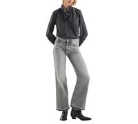 s.Oliver -qs Jeans Grey/black Größe: W42L32 | Ausgestellte Hosen Outlet | Damen | Grau