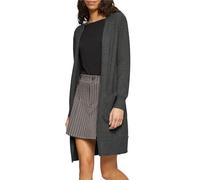 Lange Strickjacke aus Viskosemix S schwarz 2150227.99W0.S