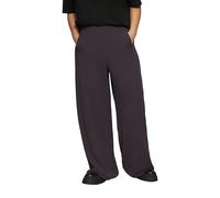 Elastische High Waist Hose mit weitem Bein 36/32 lila