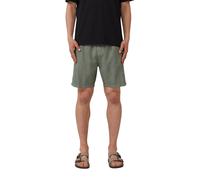 Shorts aus Leinenmix M olive 2169418.7380.M