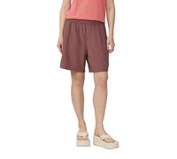 Leinenmix-Shorts mit Elastikbund 38 lila 2167033.4762.38