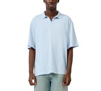 QS Relaxed Fit Polo-Shirt im Leinenmix