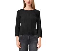 Ajourpullover S schwarz 2178693.9999.S