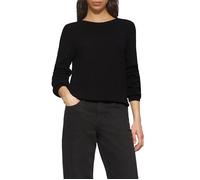 Strickpullover mit Struktur aus Viskosemix XL schwarz 2150188.9999.XL