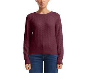 s.Oliver -qs Pullover Burgundy Größe: L | Strickpullover Outlet | Damen | Braun