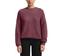 s.Oliver Strickpullover 2170525.39W0.S Meliert mit überschnittener Schulter Rot S