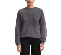 s.Oliver Strickpullover QS Damen Gr. M – 88% Polyacryl, 12% Polyester, casual – dunkelgrau