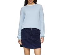 Strickpullover mit Struktur aus Viskosemix M blau 2150188.5072.M