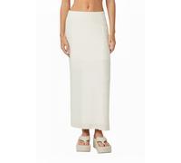 Wadenlanger strukturierter Rock 36 Beige 2167040.0808.36