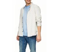 s.Oliver -qs Shirt Offwhite Größe: M | Casual hemden Outlet | Herren | Weiß