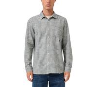 s.Oliver -qs Shirts Grey/black Größe: XL | Casual hemden Outlet | Herren | Grau