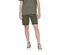 Chino-Shorts aus Baumwolle mit fixiertem Umschlag 30 Grün 2146297.79W0.30