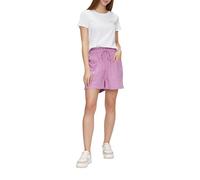 QS Loose Fit Shorts mit elastischem Bund in Lila, Größe 42