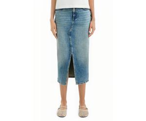 s.Oliver -qs Skirt Blue Denim Größe: 36 | Midiröcke Outlet | Damen | Blau