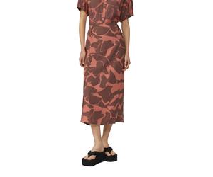 s.Oliver -qs Skirts Burgundy Größe: 44 | Midiröcke Outlet | Damen | Braun
