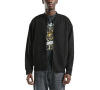 qs - Sweatshirt Jacke schwarz - Gr. - S