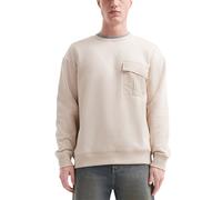 Sweatshirt mit Brusttasche XXL Beige 2171910.8160.XXL