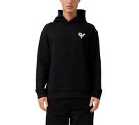s.Oliver -qs Sweatshirts Black Größe: XXL | Kaputzenpullis Outlet | Herren | Schwarz