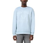 Gewaschenes Sweatshirt mit Print XS blau 2178344.50D0.XS