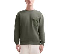 Sweatshirt mit Brusttasche S Grün 2171910.7981.S