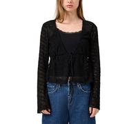 s.Oliver -qs T-shirts Black Größe: L | Longsleeves Outlet | Damen | Schwarz