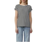 s. Oliver S.oliver-qs T-shirts Grey/black Größe: L | Outlet | Damen | Grau