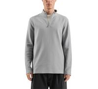 Longsleeve in Rippstruktur M grau 2174446.9505.M